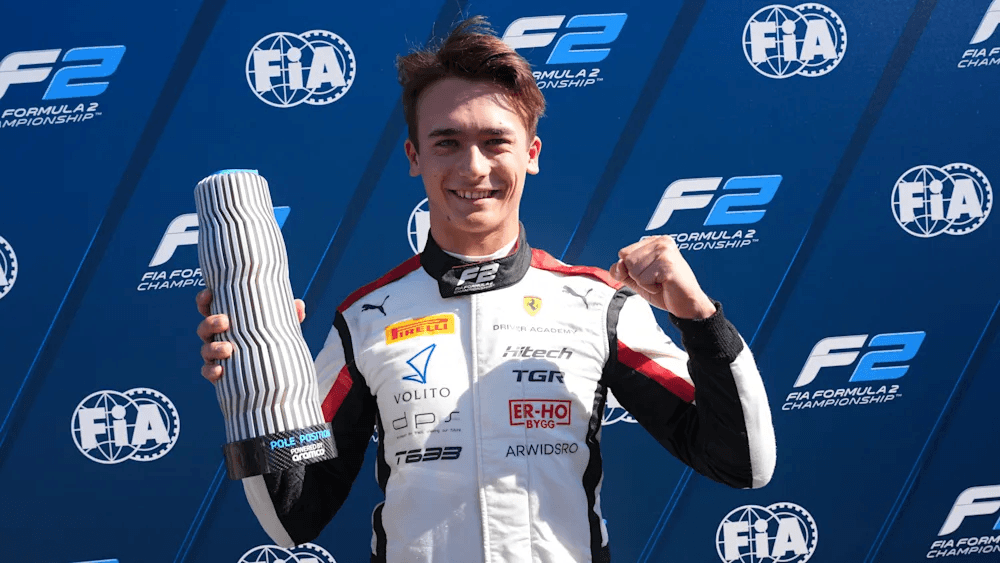 Beganovich Pole Position Imola F2