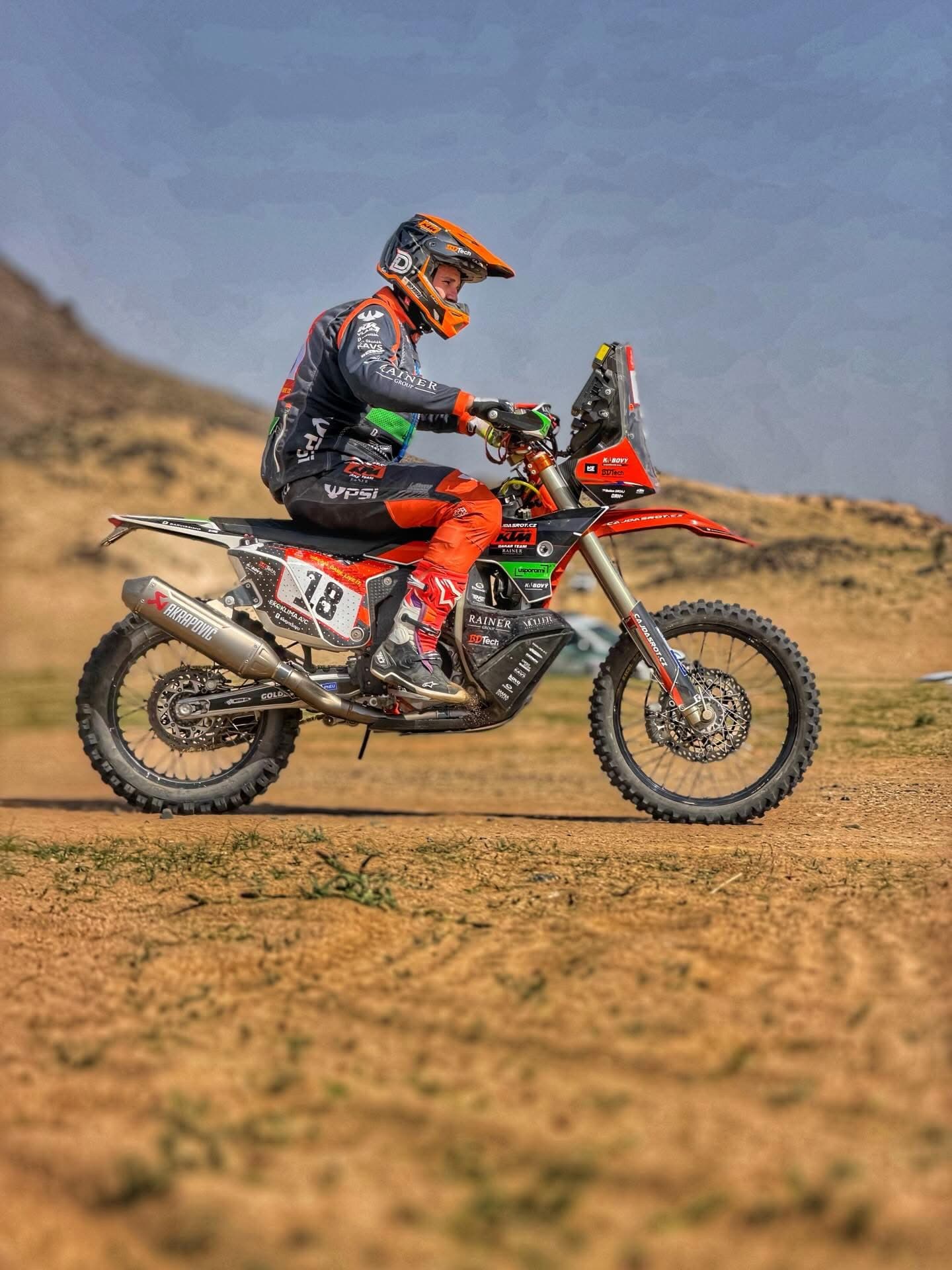 Dušan Drdaj Dakar 2026 první etapa