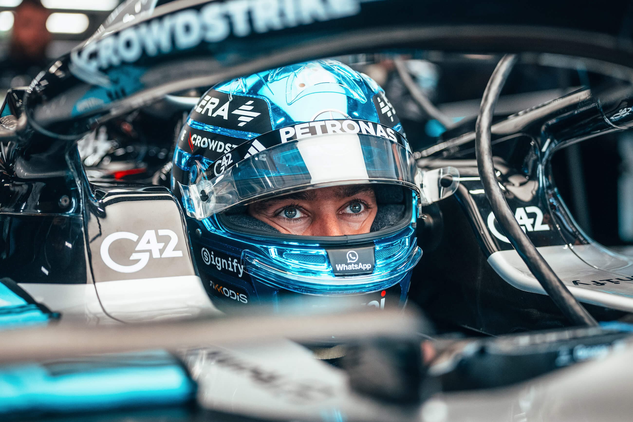 F1 Singapur Russell Kvalda Title