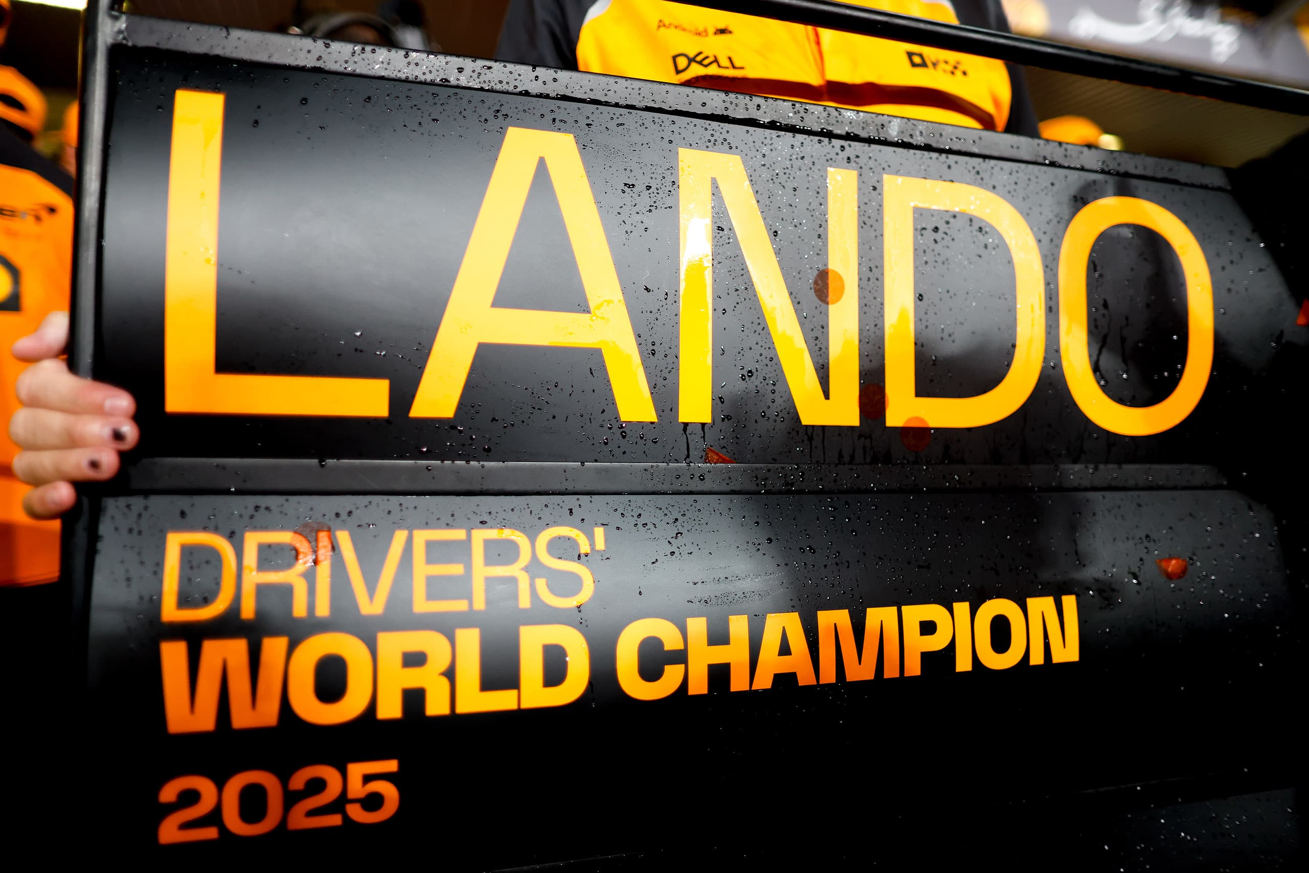 Lando Norris na samém vrcholu