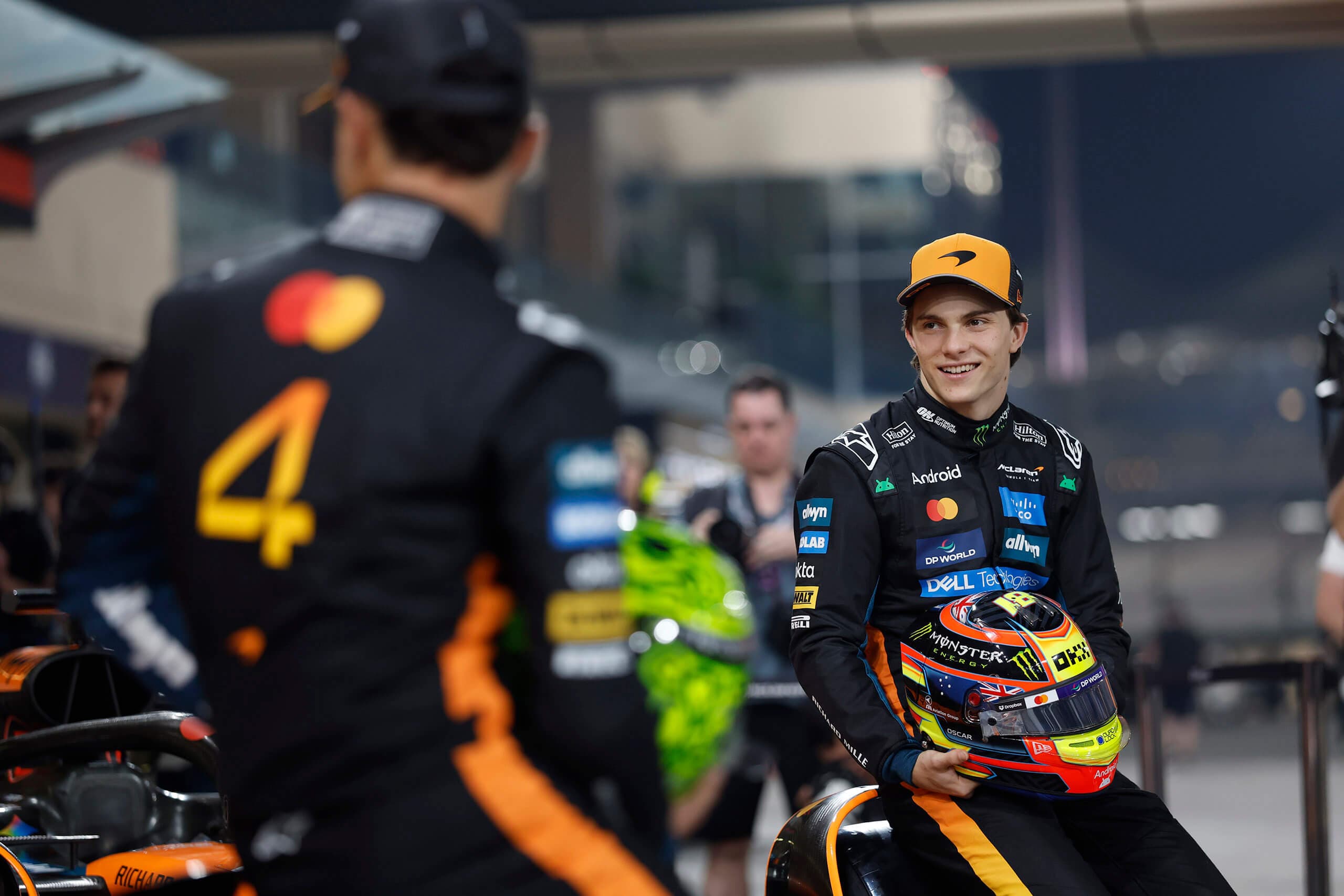 Lando Norris na samém vrcholu