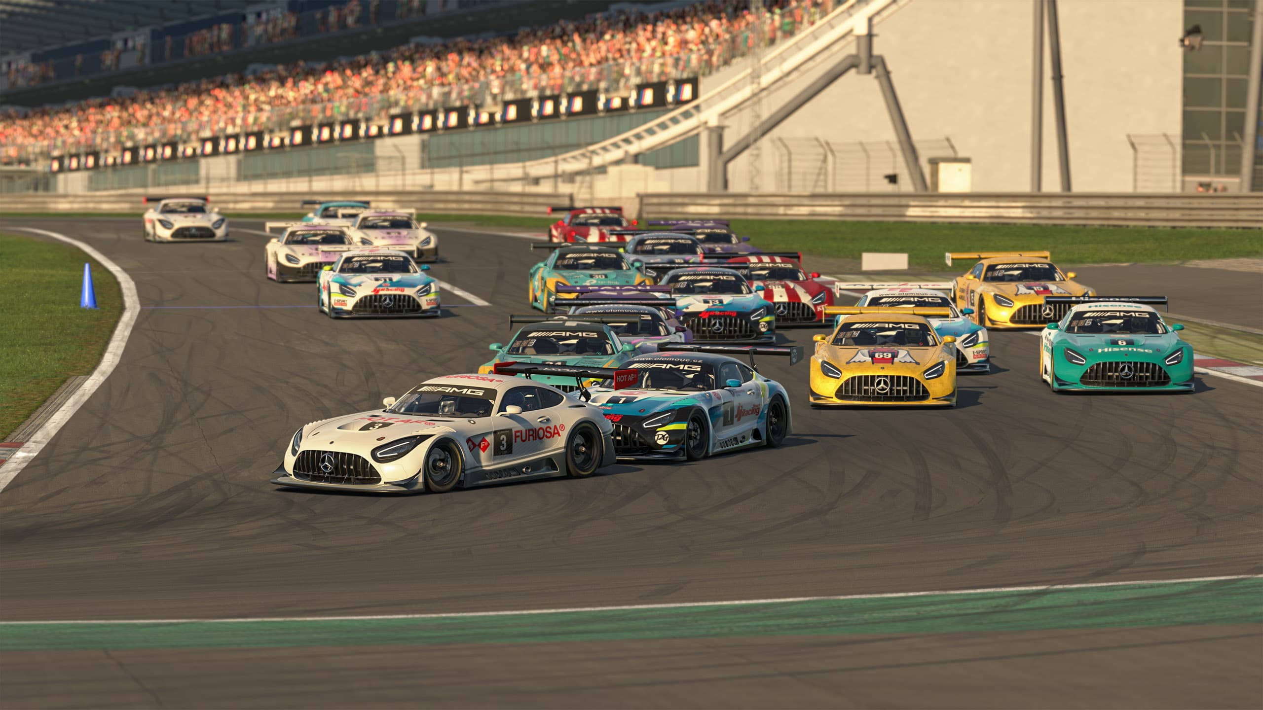 Závodu Virtual GP na Nürburgringu kralovali Zankel a Kadlečík