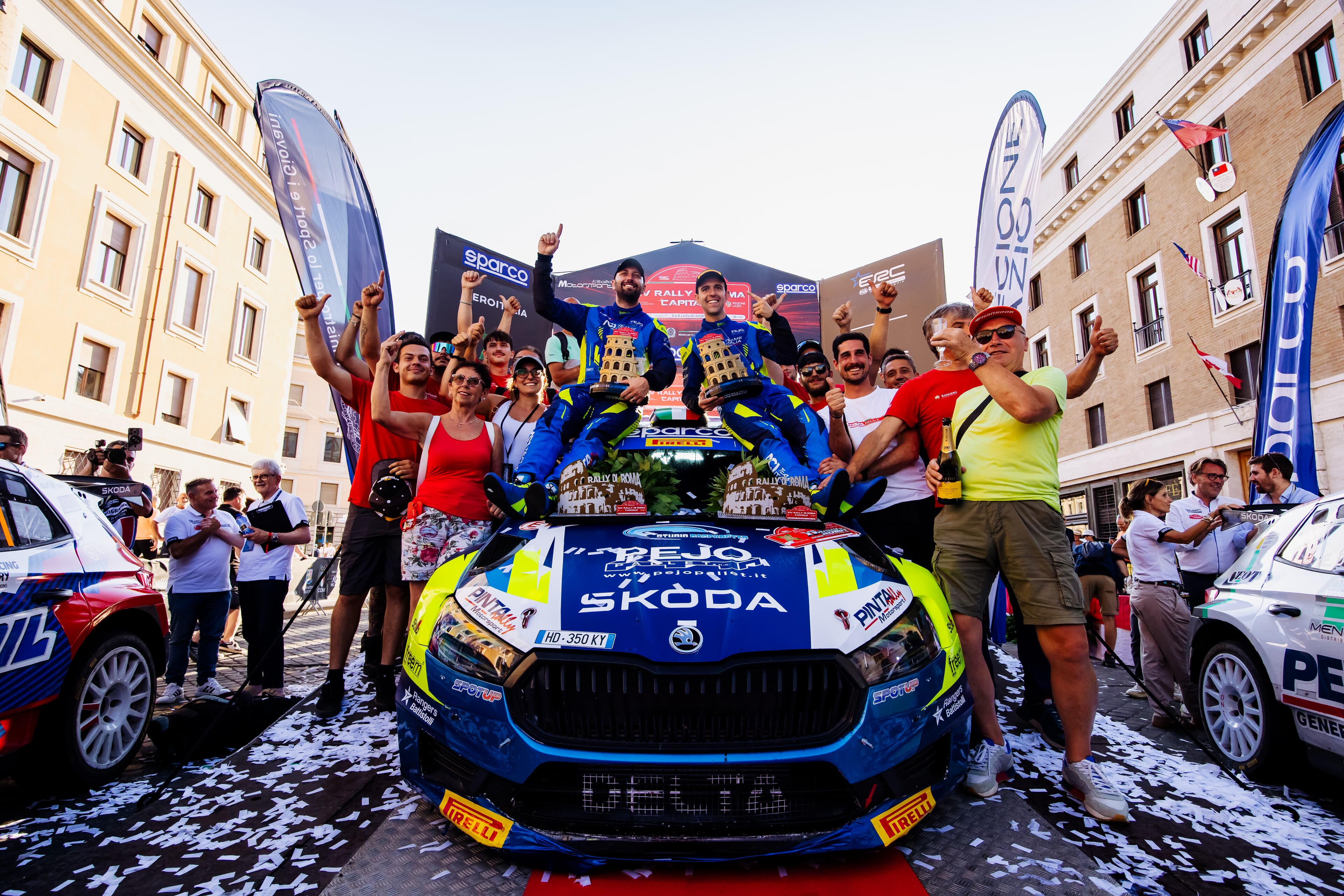 Robert Dapra Rally di Roma Capitale