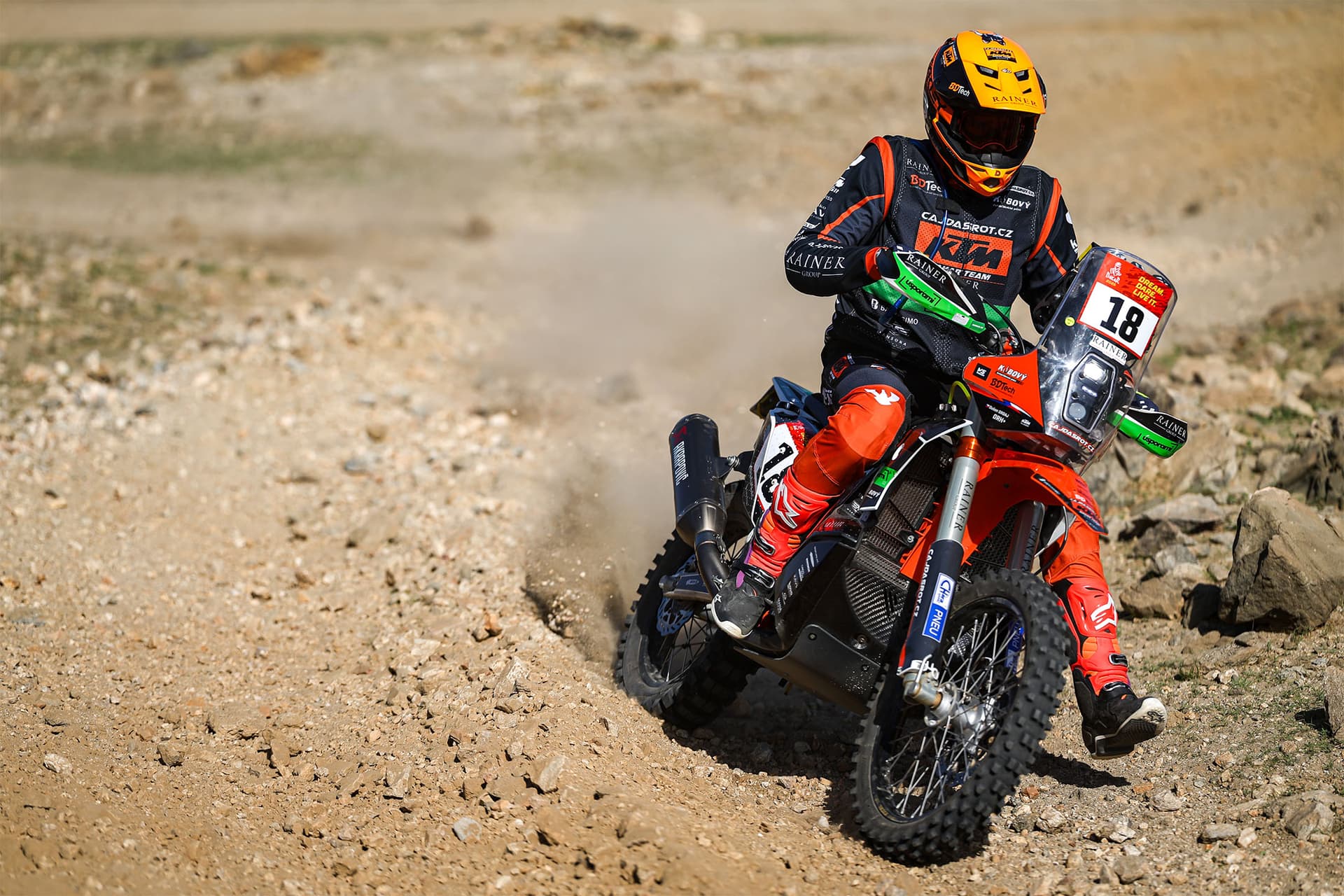 Dušan Drdaj Dakar 2026 druhá etapa