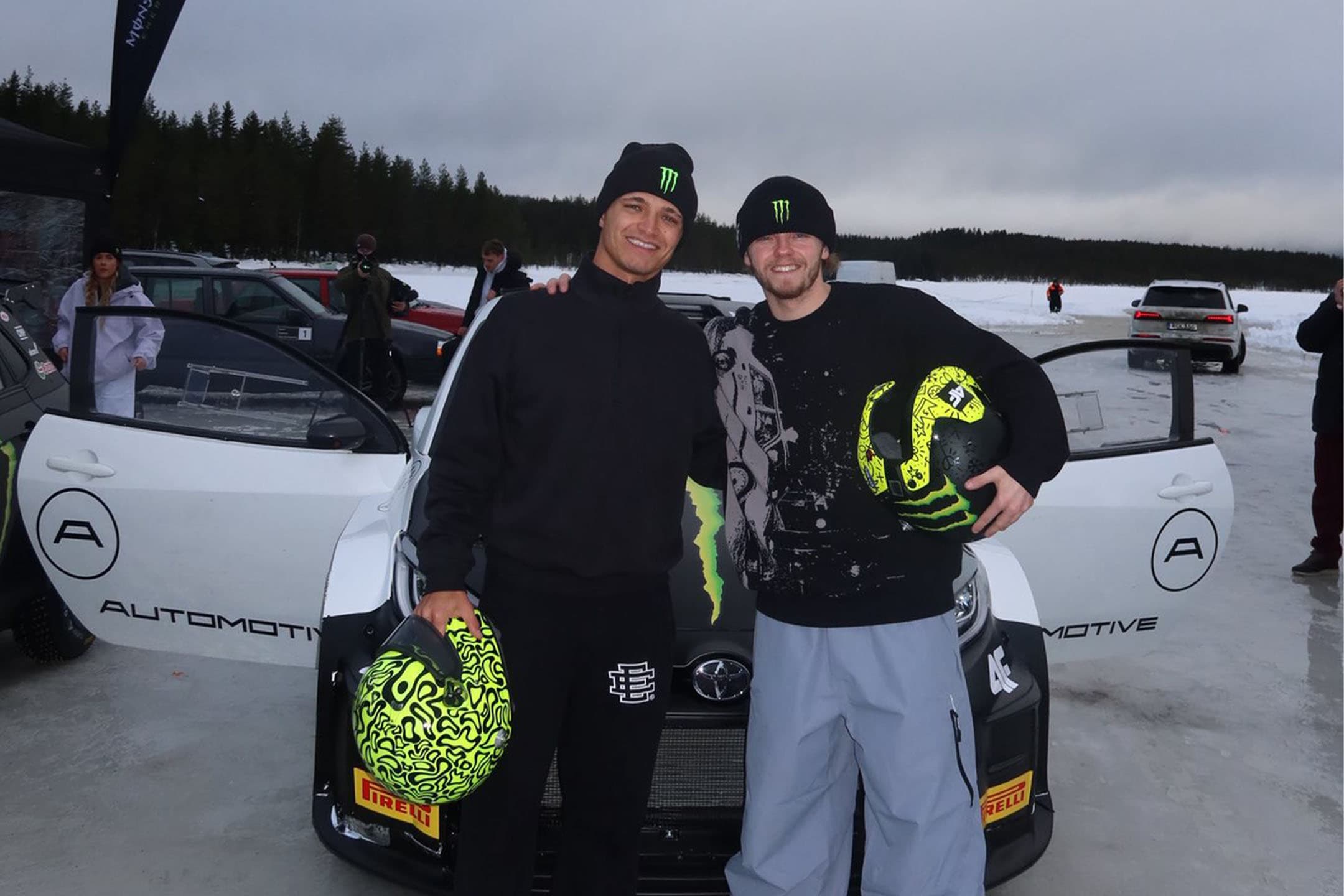 Lando Norris Oliver Solberg