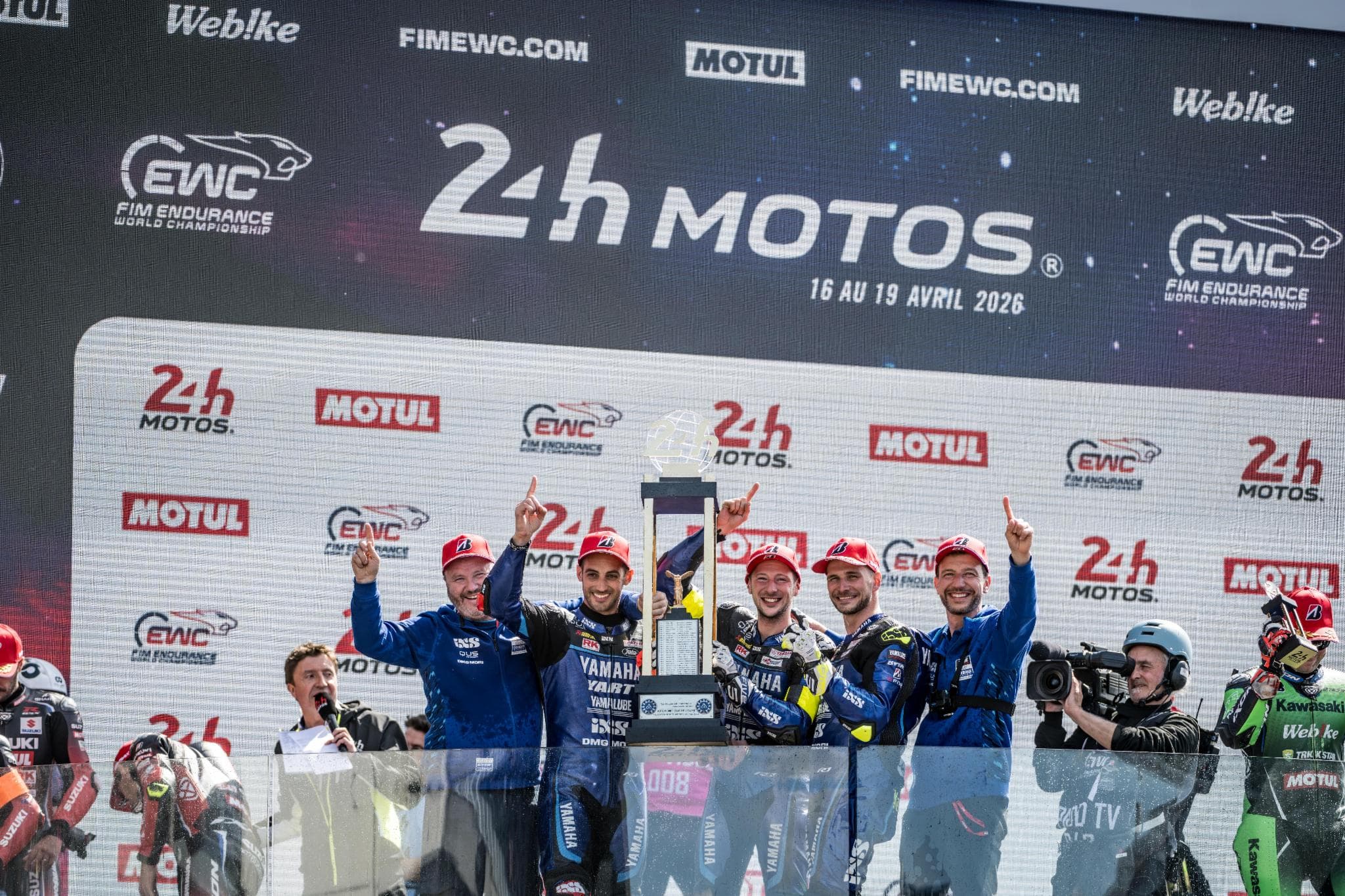 YART Yamaha Le Mans 24 Heures Motos 2026 Karel Hanika Marvin Fritz Leandro Mercado