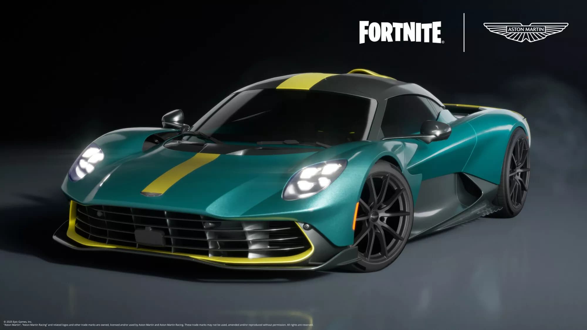 Aston Martin Valhalla nově ve Fortnite a Rocket League