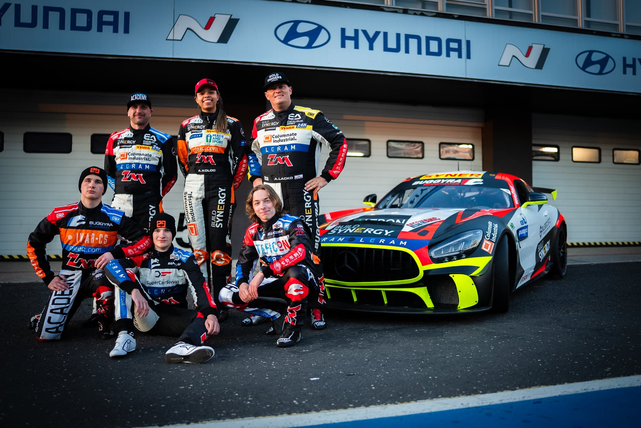 BUGGYRA GT4 test Most 02