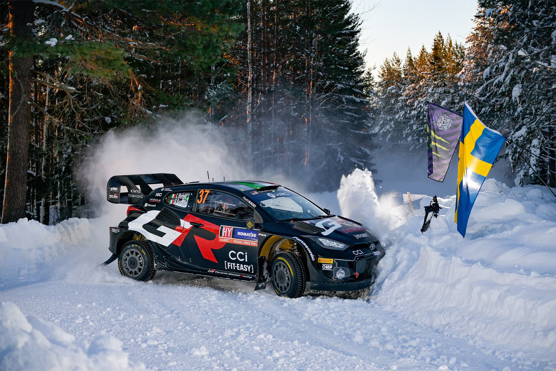 Lorenzo Bertelli Rally Sweden 2024
