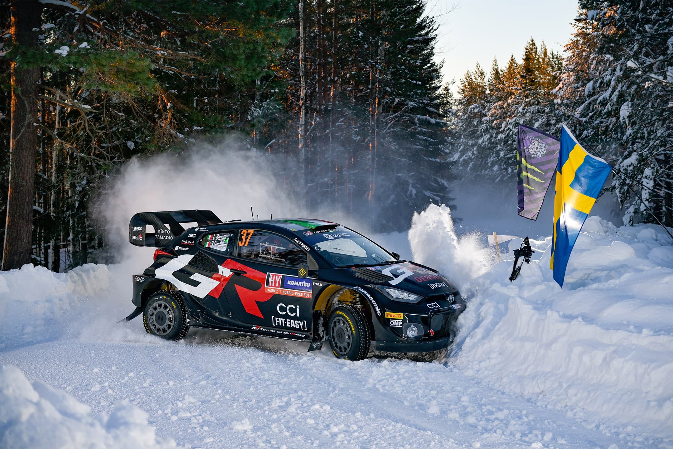 Lorenzo Bertelli Rally Sweden 2024