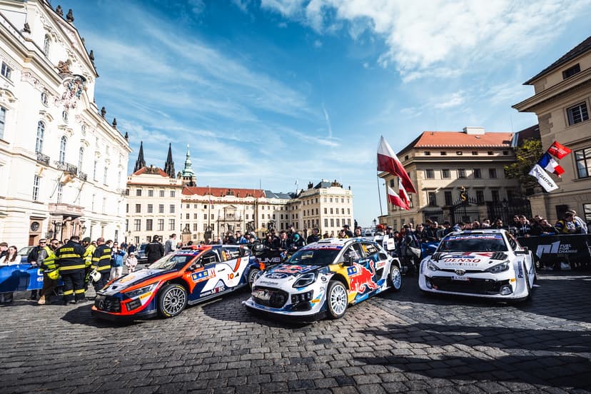WRC v Praze