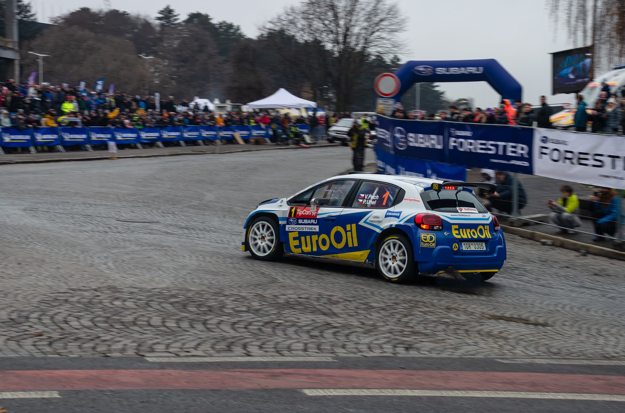 Václav Pech Pražský Rallysprint 2025