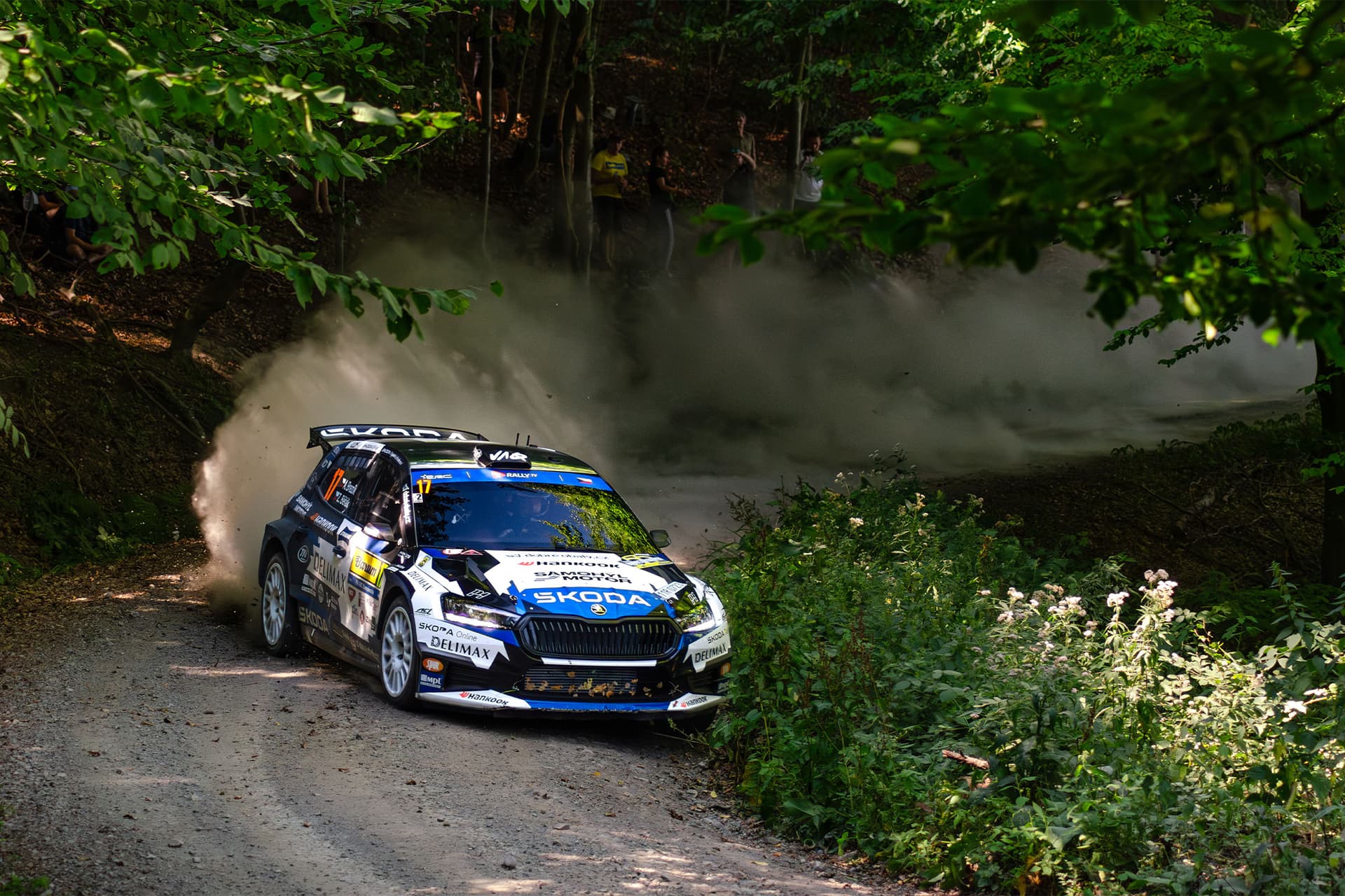 Adam Březík Zdeněk Bělák Škoda Motorsport 2026 Barum Czech Rally Zlín