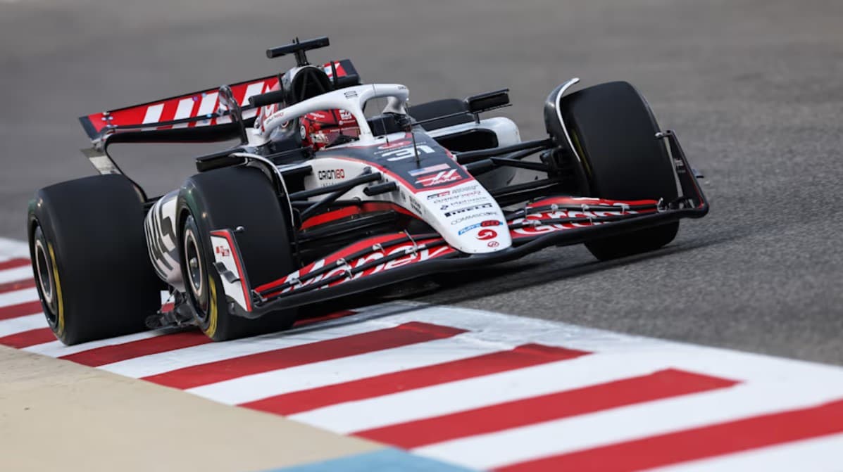 F1 test Haas