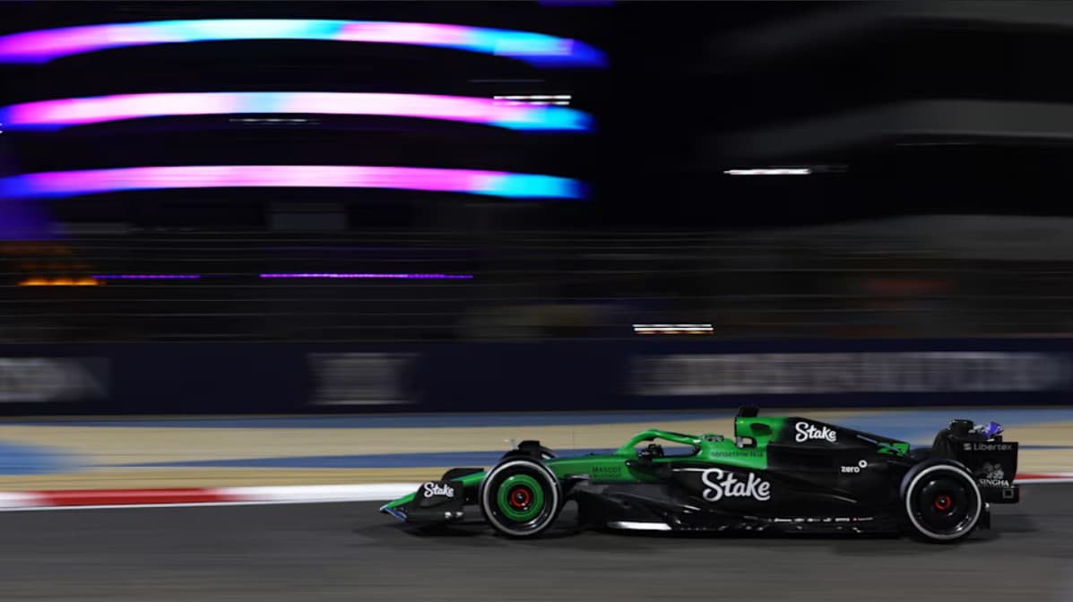 F1 test Sauber