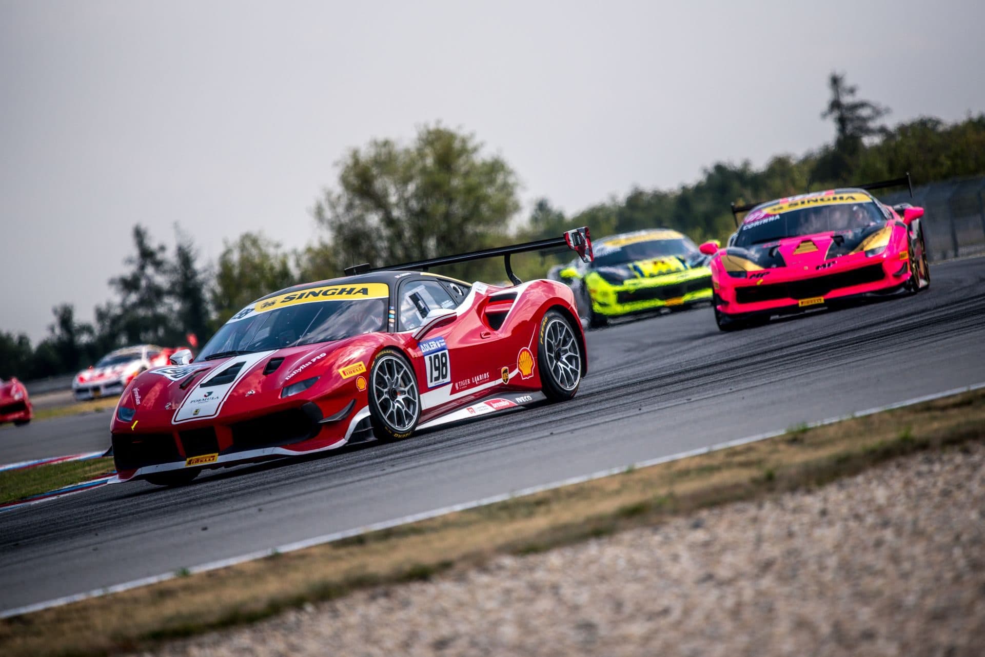 brno 2021 ferrari 488 challenge