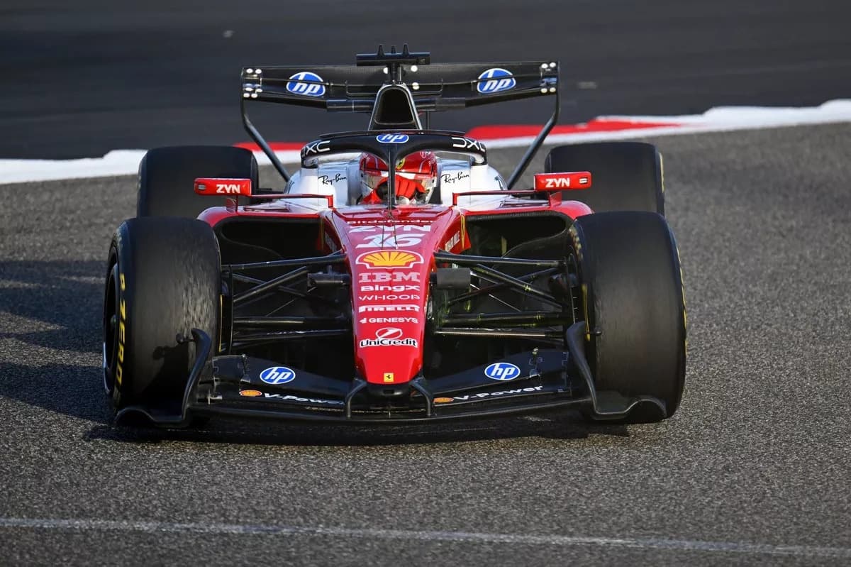 Druhý den testů v Bahrajnu: Leclerc nejrychlejší, trable Mercedesu