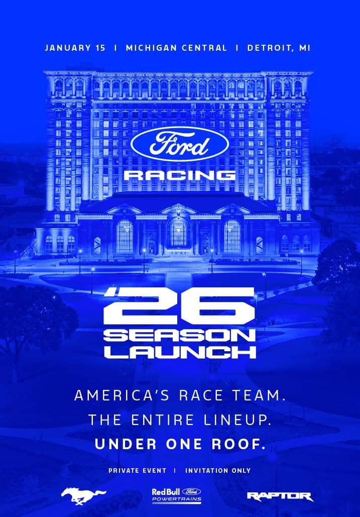 Red Bull a Ford Racing čeká společné odhalení 15. ledna v Detroitu