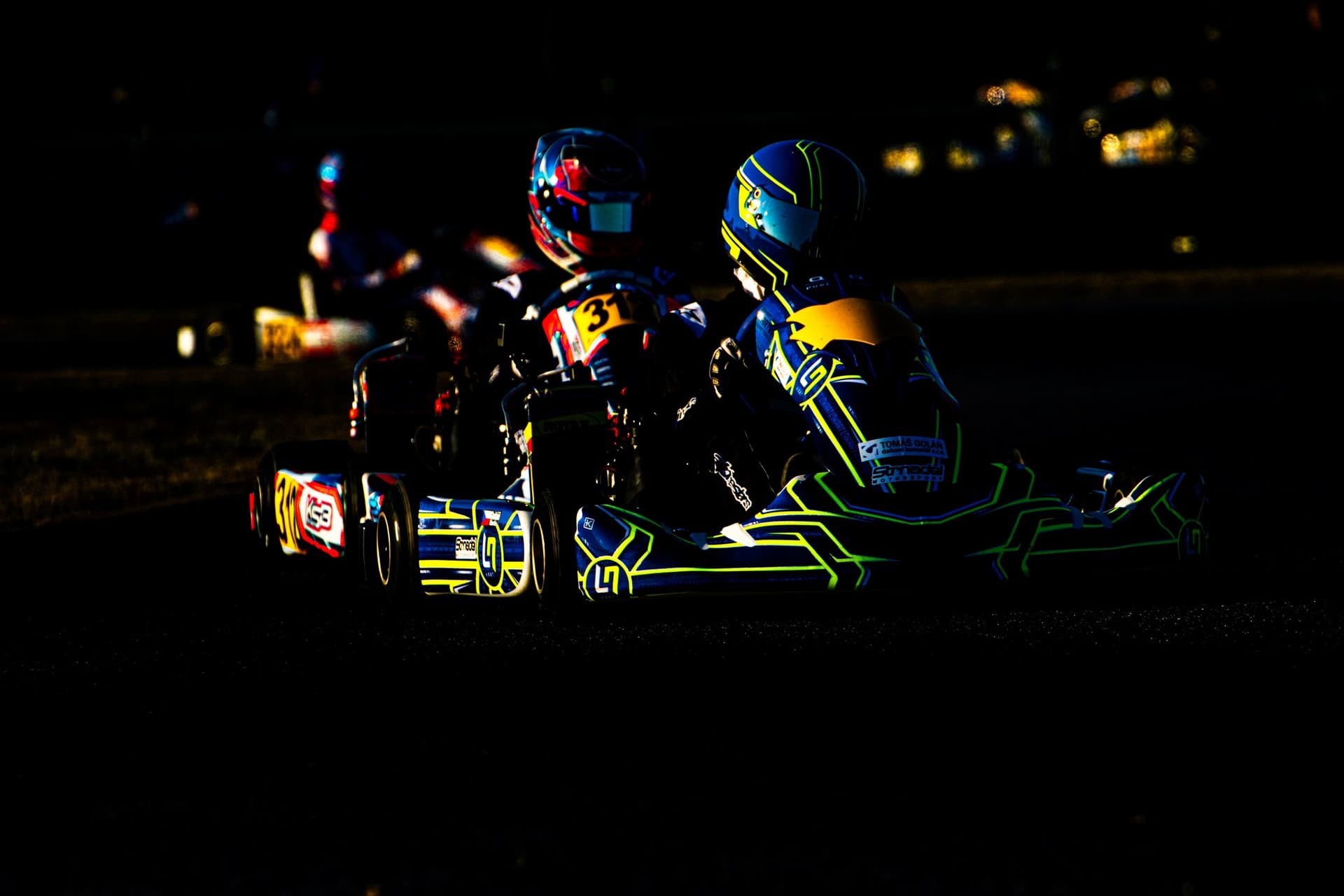 Golan pekne svetlo karting