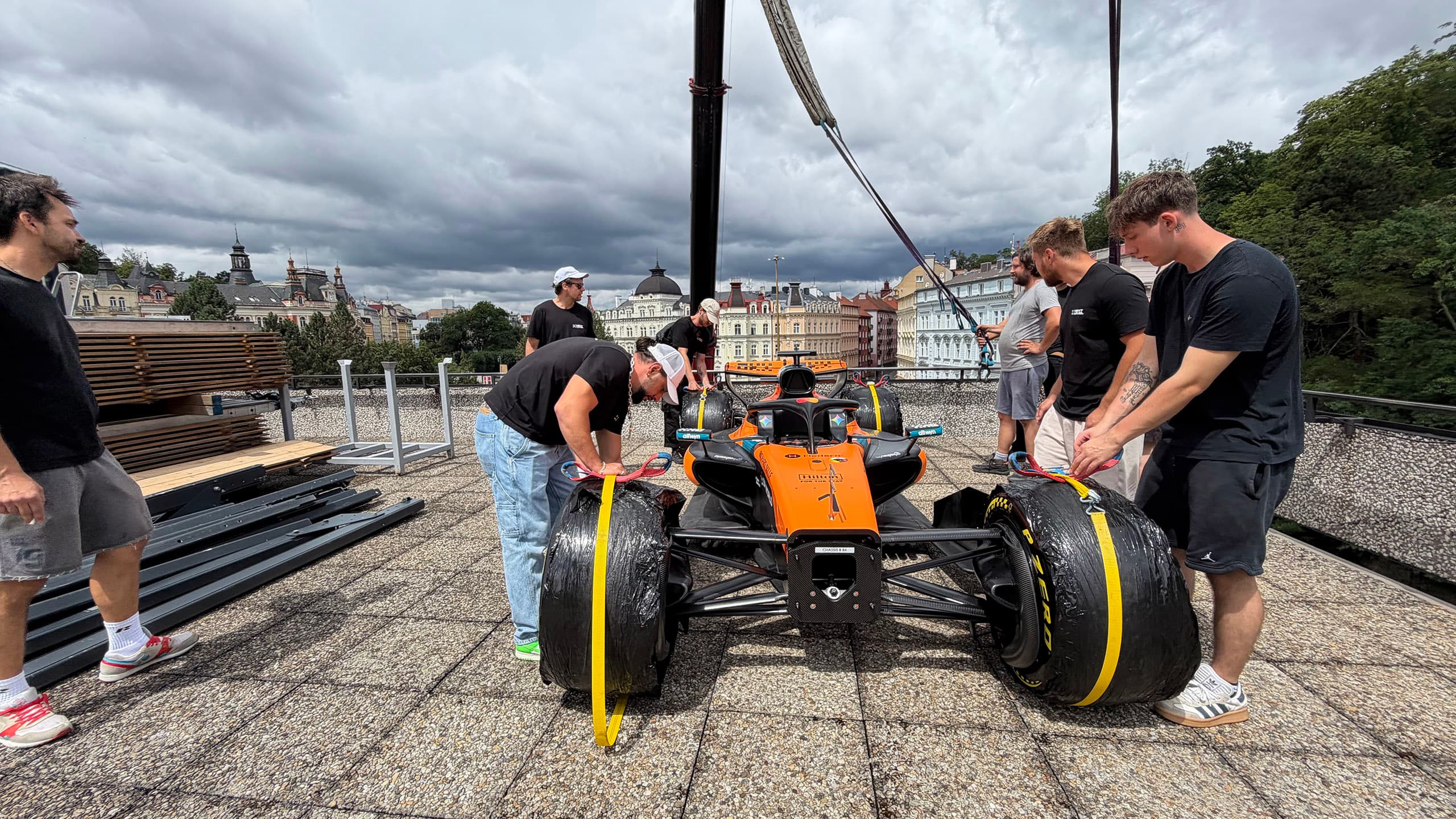 Allwyn přiveze do Karlových Varů nejnovější showcar McLarenu F1