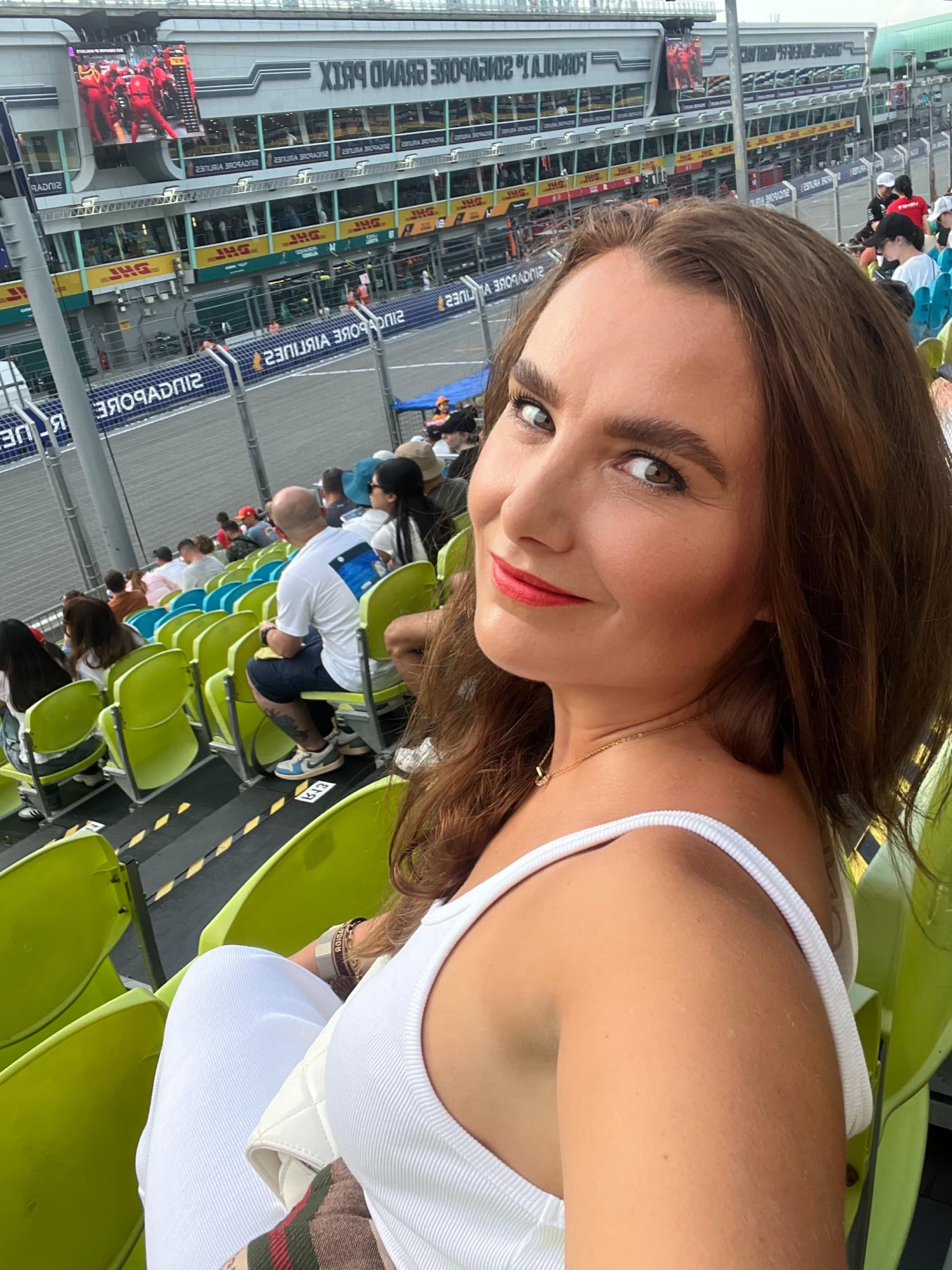 Okruh Pšajtová tribuna selfie
