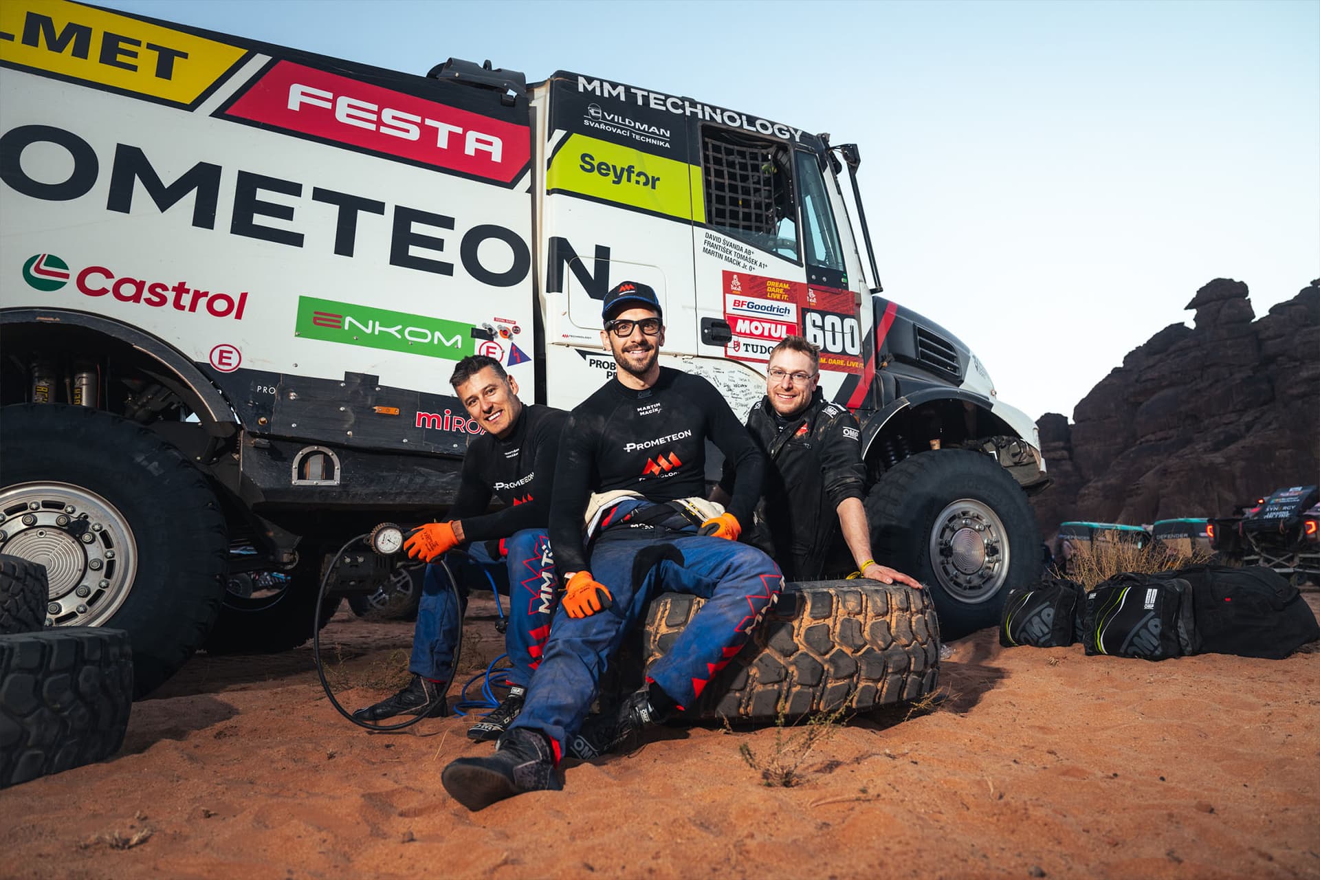 Martin Macík maratónská etapa 1 Dakar 2026