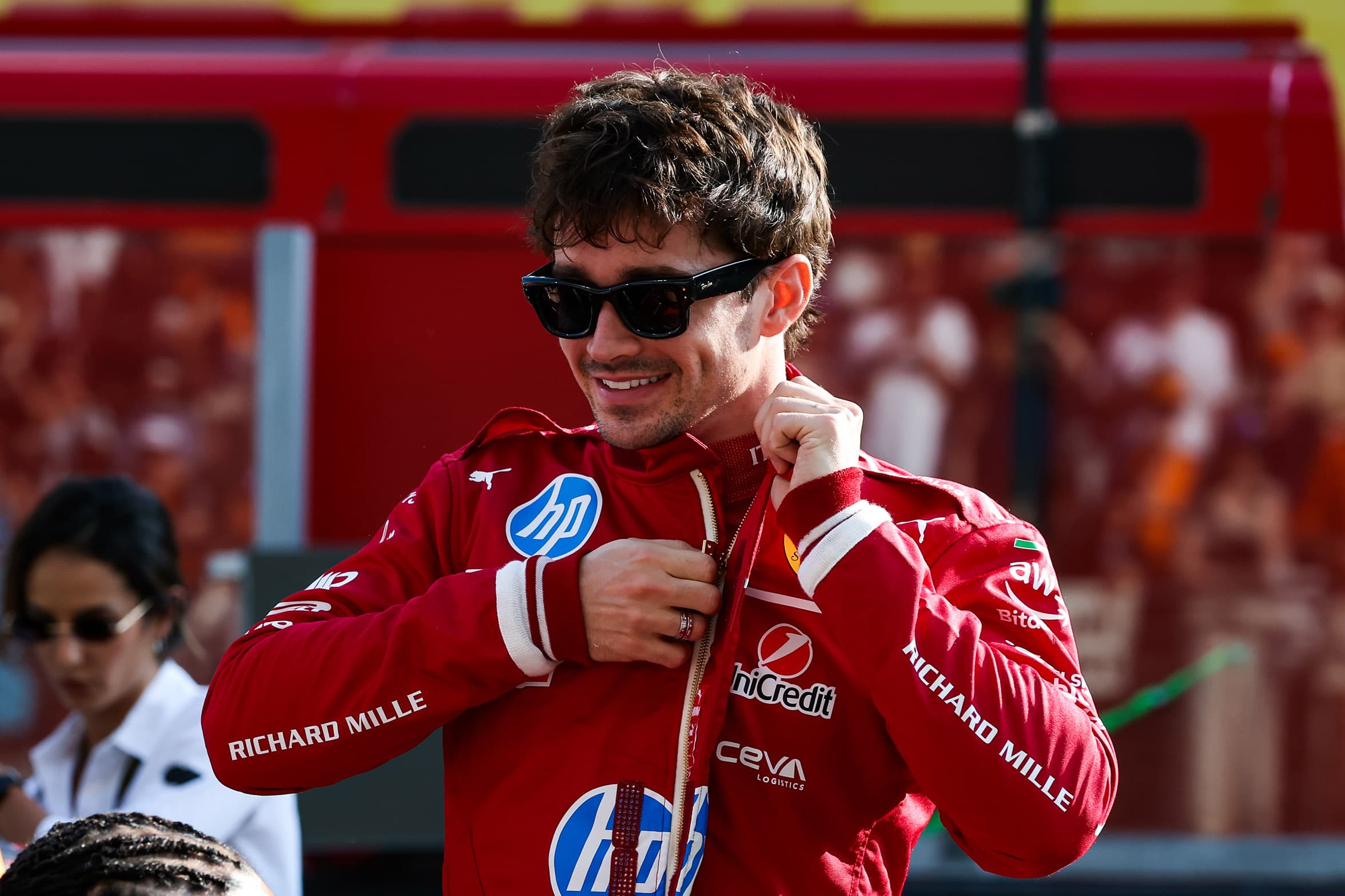 Leclerc bavil při charitativním zápase jako fotbalista