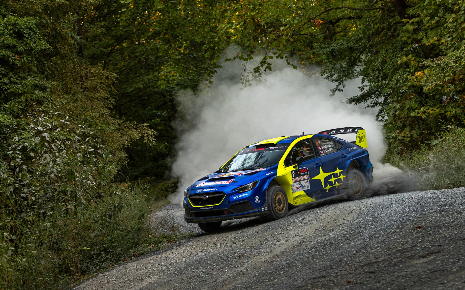 Brandon Semenuk Overmountain Tennessee Rally 2024