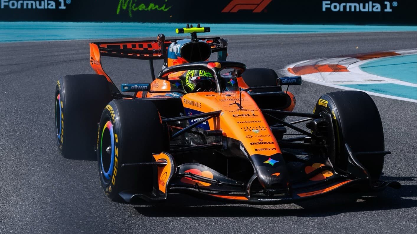 McLaren se vrací! Sprintovou kvalifikaci v Miami vyhrál Norris