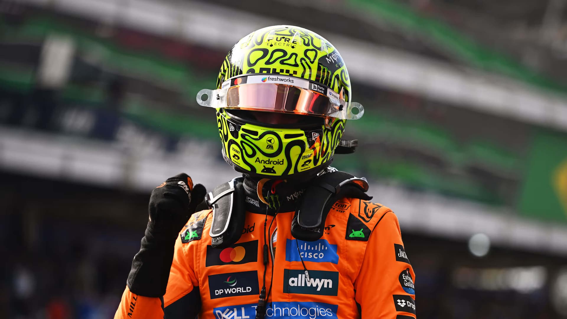 Norris Pole Position Brazílie Sprint