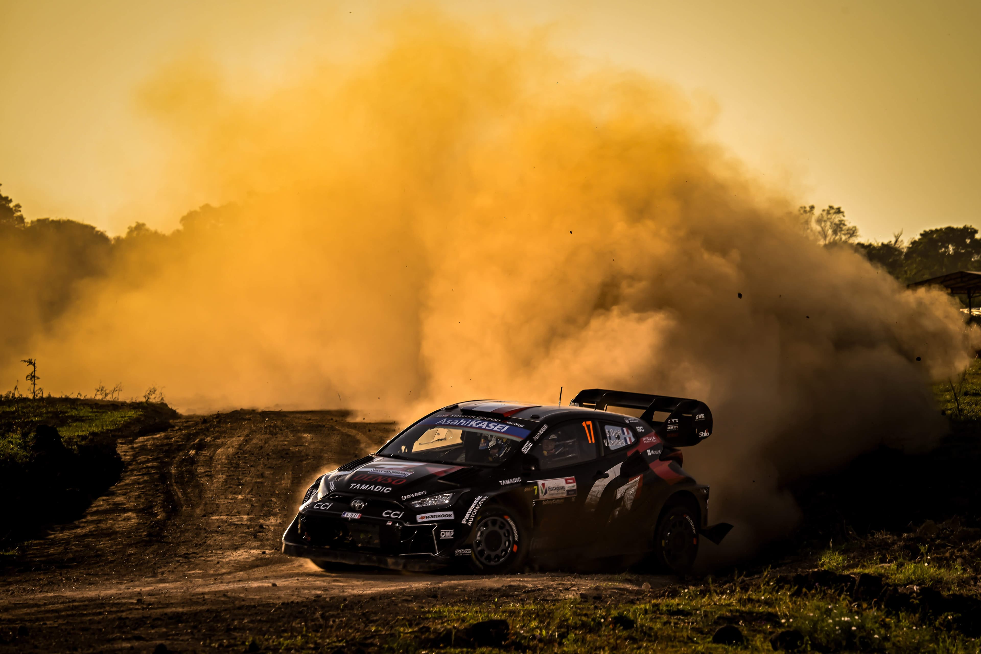 wrc paraguay 25 sobota ogier 1