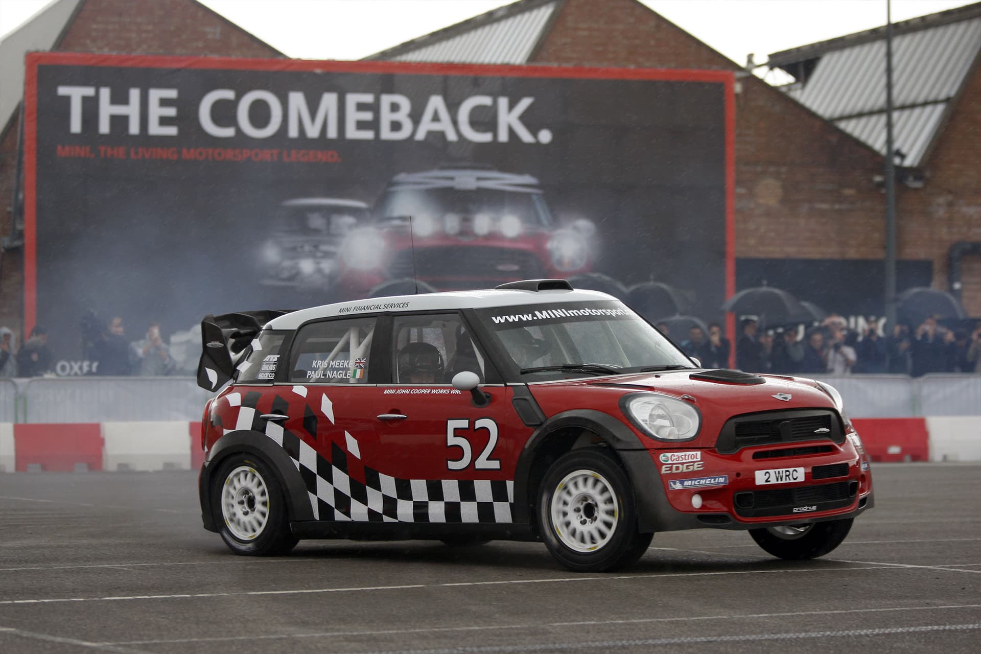 Mini John Cooper Works WRC Kris Meeke
