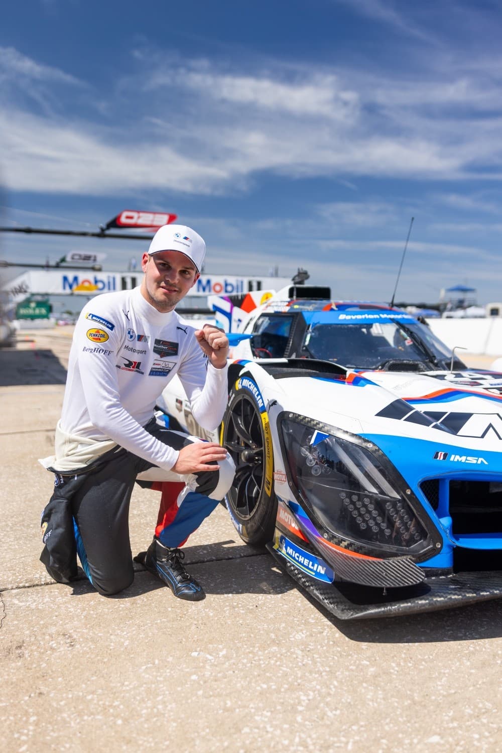 Dries Vanthoor pole sebring 25