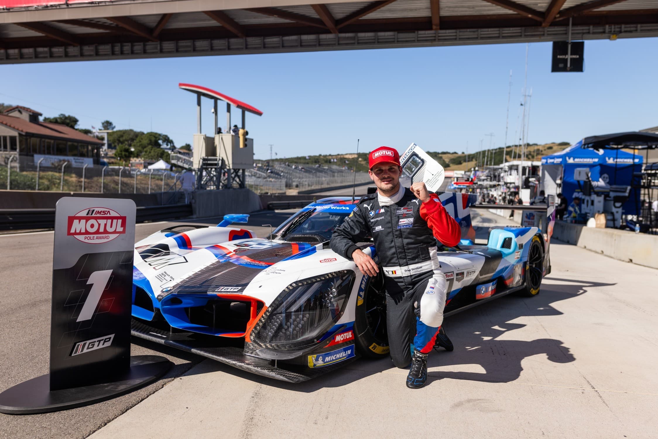 laguna seca imsa 25 vanthoor pole