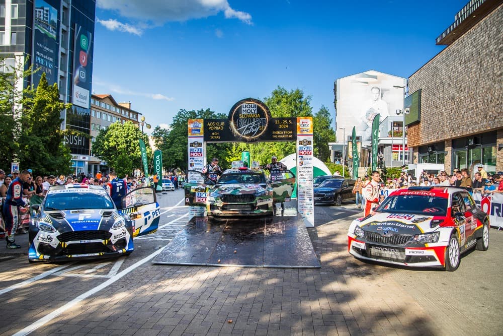 rally tatry 24 podium