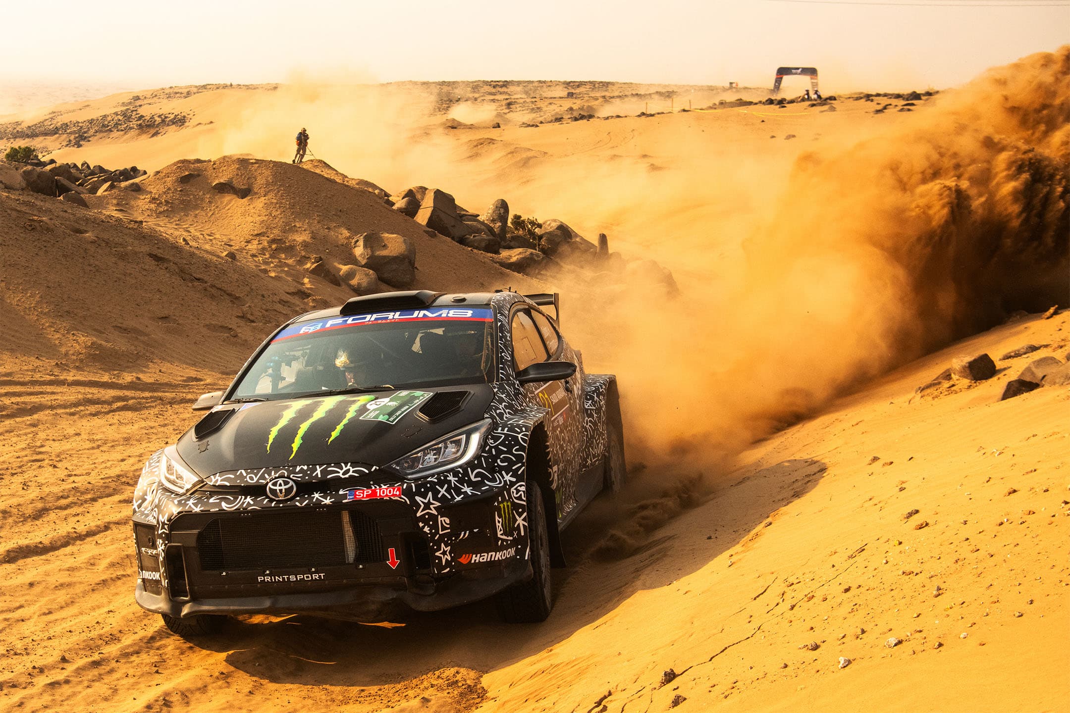 Oliver Solberg Rally Saudi Arabia 2026