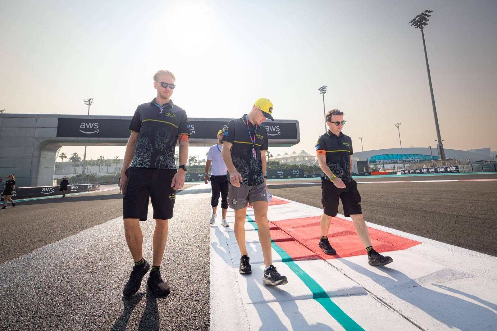 Roman Staněk v Abu Dhabi