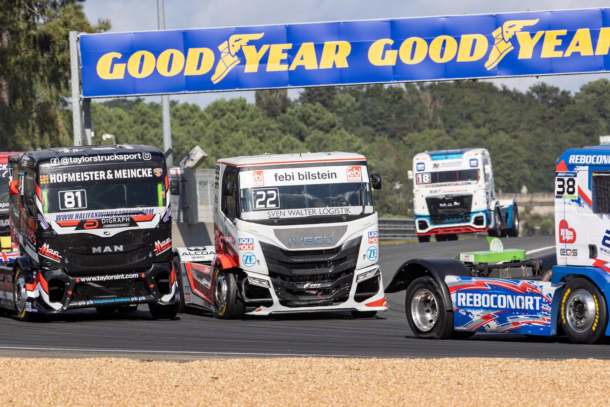 Ze závodů Goodyear FIA ETRC