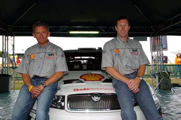 Colin Mcrae Nicky Grist Škoda Fabia WRC