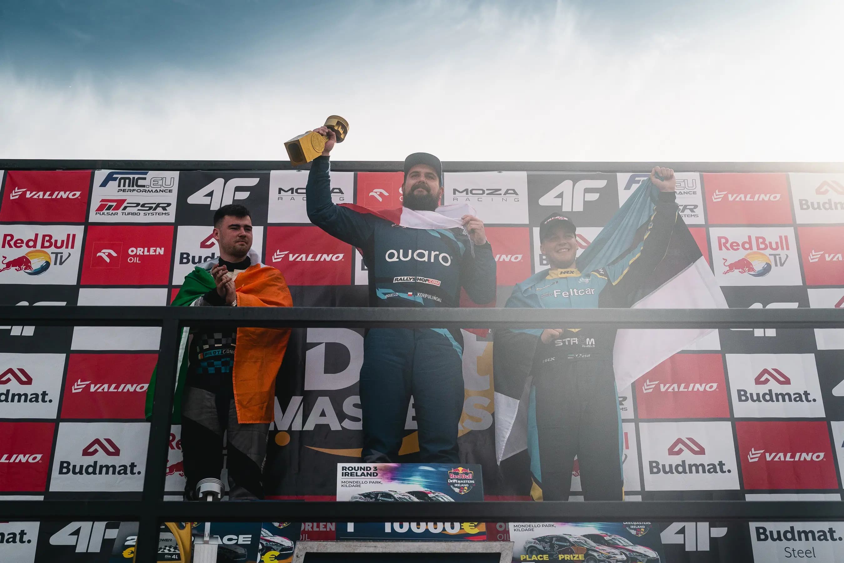 Drift Masters 2026 Mondello Park Pawel Korpulinsky Connor Falvey Kevin Pesur