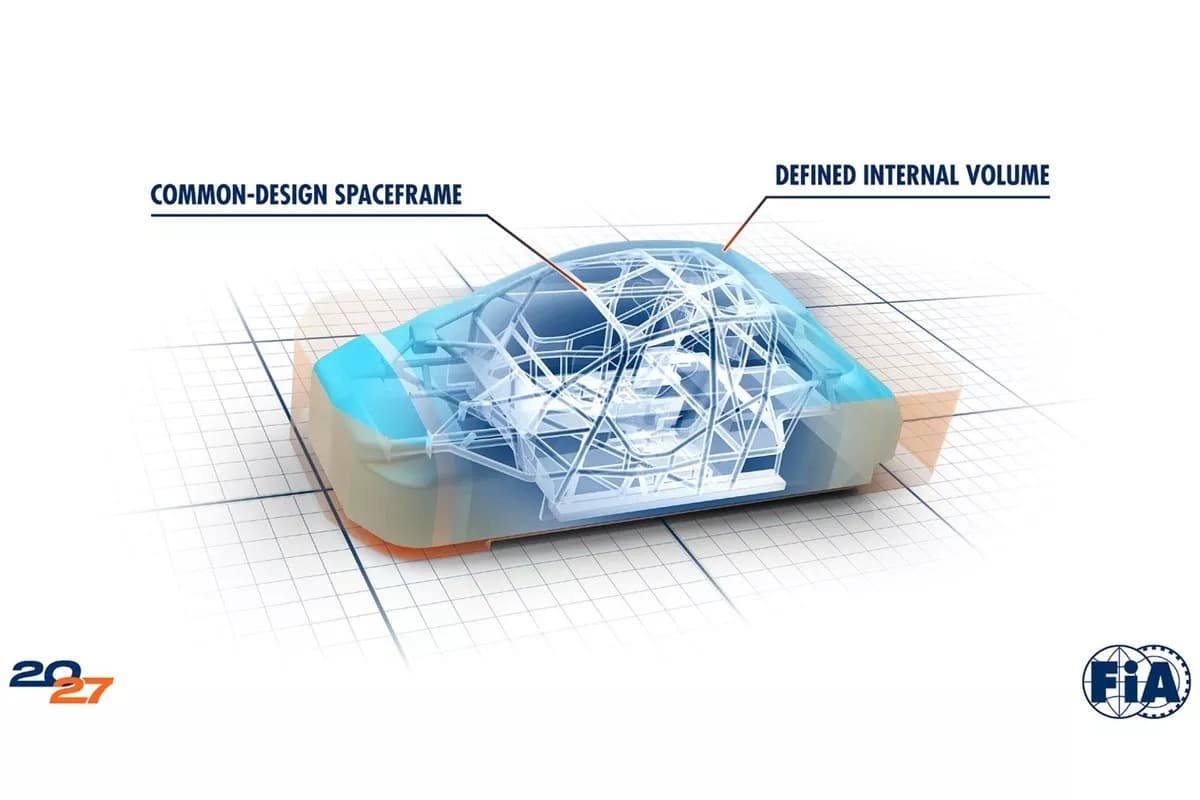wrc27 space frame chassis