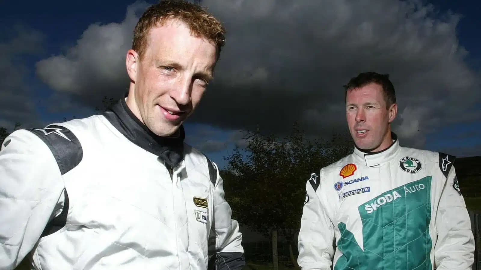 Colin McRae a Kris Meeke 2005