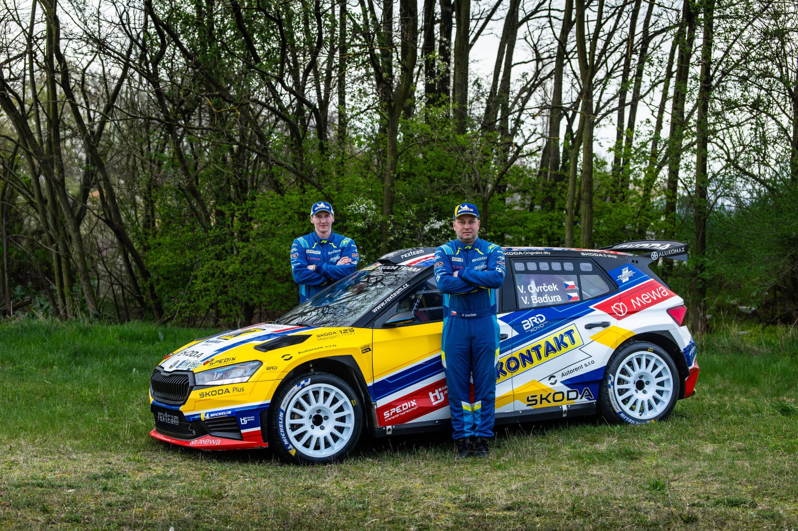 Věroslav Cvrček Vítězslav Baďura Škoda Motorsport 2026