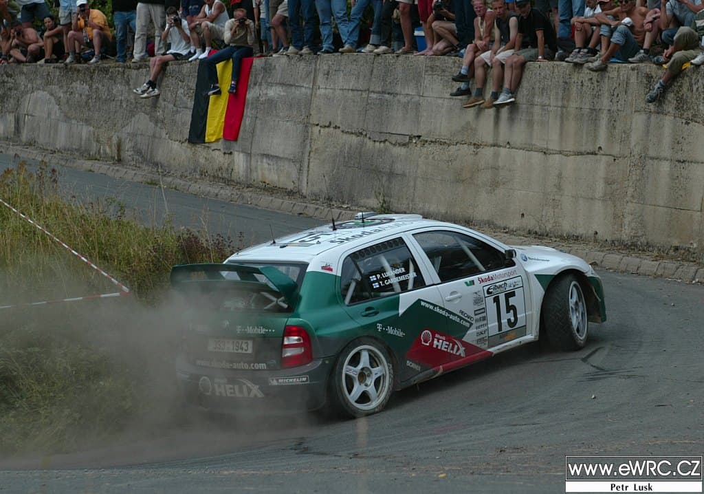 Toni Gardemeister Škoda Fabia WRC Rally Deutschland 2003