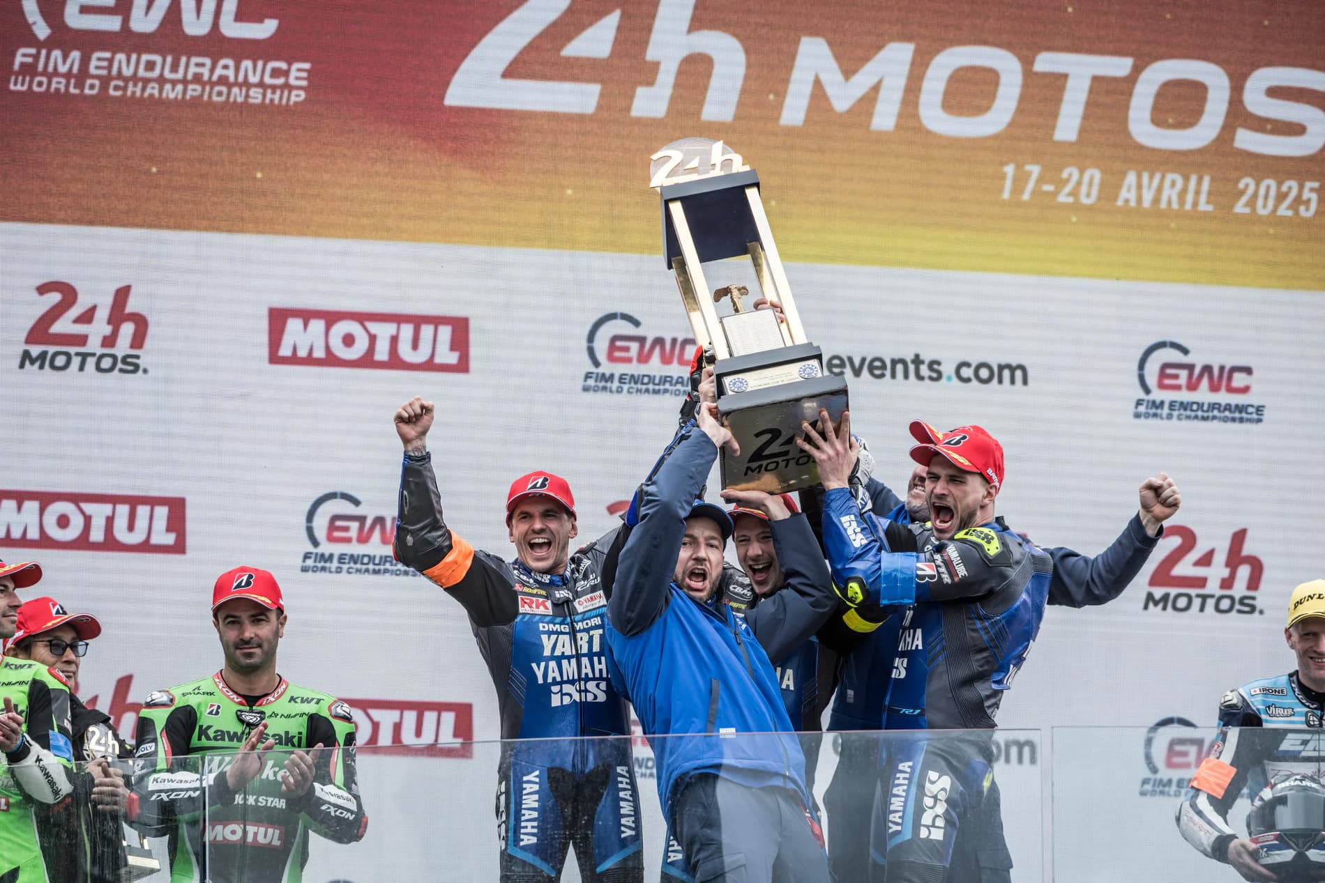 yart yamha le mans podium 25