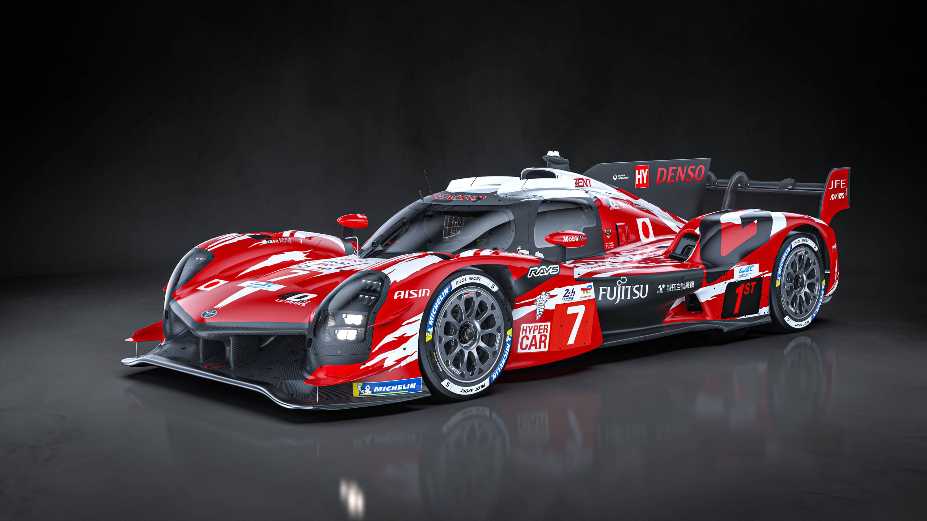 Toyota GR010 č 7 lm25 design